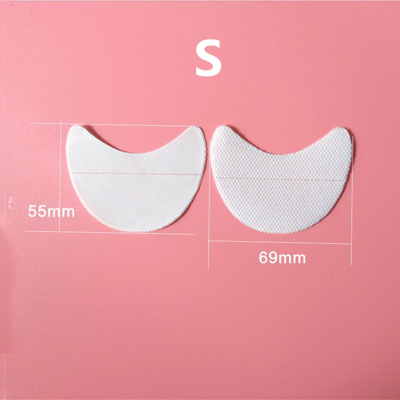 10/50/100pcs Eyelash Extension Paper Patches Eye Lash Under Eye Pads Eyeshadow Stickers Non-woven Isolation Stickers Makeup Tool