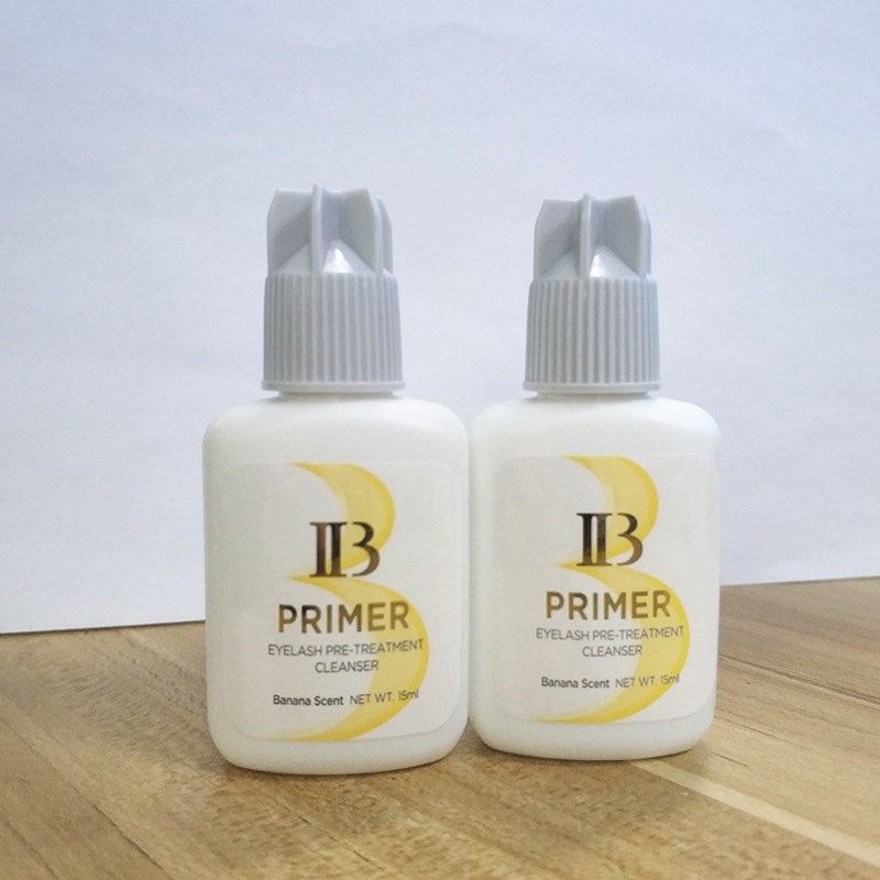 2bottles/set IB Eyelash Extension Glue Primer Premium Gel Remover Professinal Clear Eyelashes Super Bonder Adhesive Hardener