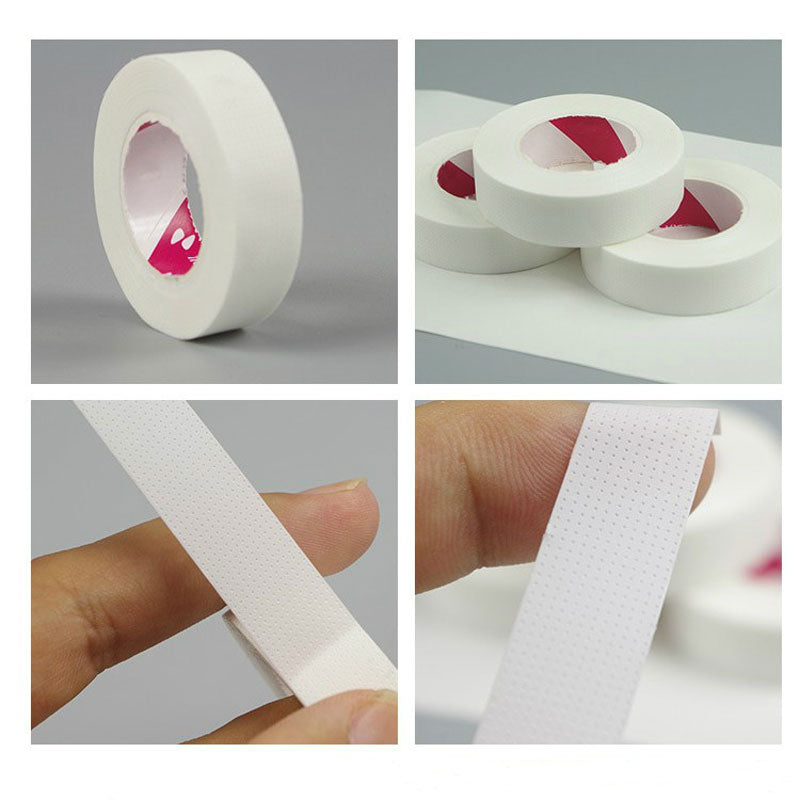 5Rolls 9M Eyelash Extension Medical Tape Under Eye Patches White Paper Isolation Lashes Patch