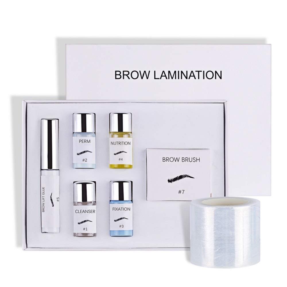 Keratin Brow Lamination Starter Kit Eyelash &amp; Brow Lift Perming Pads Extension Kit Curling Eye lash Glue Wave Lotion Set