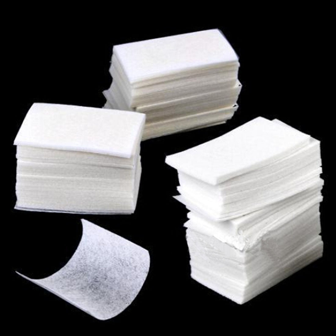 400/800Pcs Lint Wipes Nail Polish Acrylic Gel Remover Towel Paper Cotton Pads Roll Salon Nail Art Cleaner Tools Remover Pads