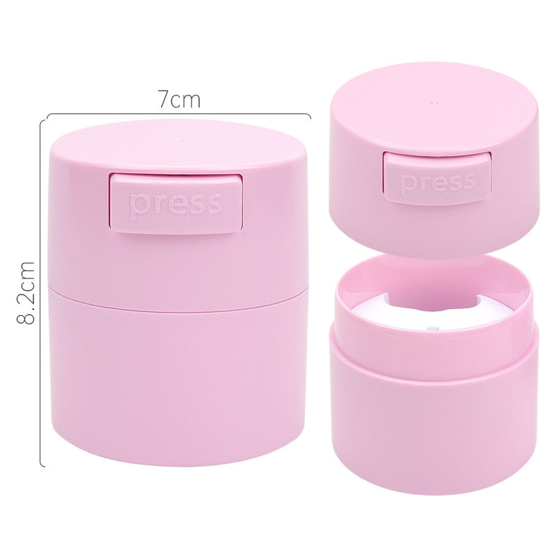 Matte Eyelash Glue Storage Tank Lash Eyelash Extension Supplies Individual Adhesive Carbon Sealed Stand Lash Glue Storage Tank