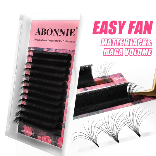 Fast Blomming Lashes Soft Easy Fan Eyelashes Mega Volume Fans Premium Lash Extensions Supplies for Eye Beauty