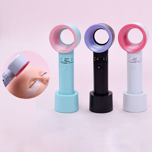 Eyelashes USB Dryer False Lashes bladeless Fan Air Blower Rechargeable Mini Eyelash Glue Fan Eyelash Extension Supplies