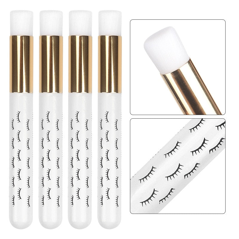 10Pcs Eyelash Cleaning Brush Lash Extension Applicator Eyebrow Nose Brushes Washing Bottle Skin Care Makeup Tool Clean Supplies